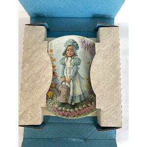 Reco Mother Goose Series Collector Plate "Mary Mary Quite Contrary"